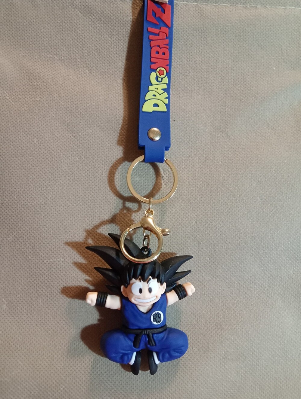 Official Dragon Ball Z Goku Keychain, Anime PVC